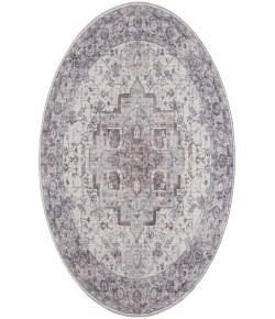 Nicole Curtis Machine Washable Series 1 Ivory Beige SR101 7 ft. 10 in. Round Rug