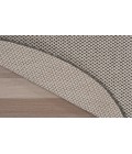 Nourison Courtyard Ivory/Charcoal COU01 5 ft. X 8 ft. Oval Rug
