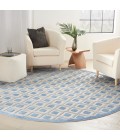 Nourison Aloha Area Rug ALH26-Blue/Grey