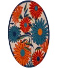 Nourison Aloha Multicolor ALH33 10 ft. Round Rug