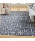 Nourison Home Nourison Essentials Blue Ivory NRE04 5 ft. X 7 ft. Rectangle Rug
