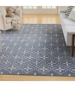 Nourison Home Nourison Essentials Blue Ivory NRE04 5 ft. X 7 ft. Rectangle Rug
