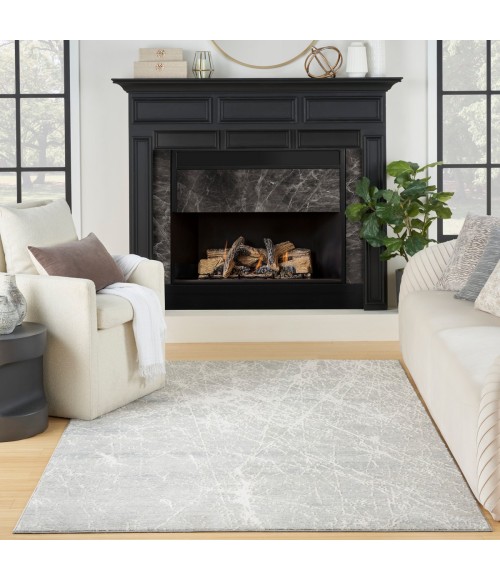 Nourison Splendid Ivory Grey SLD02 3 ft. 11 in. X 5 ft. 11 in. Rect. Rug