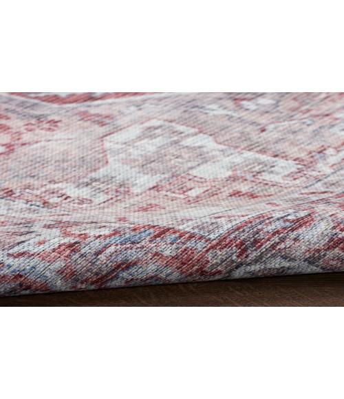 Nicole Curtis Machine Washable Series 1 Ivory Brick SR101 4 ft. X 6 ft. Rectangle Rug