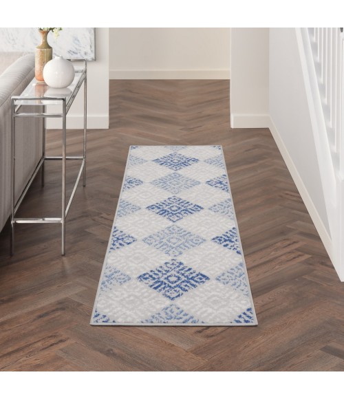 Nourison WHIMSICLE Area Rug Nourison Whimsicle Area Rug WHS18-Grey Blue