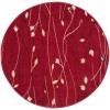 Nourison Grafix - Grf15 Red Area Rug 5 ft. 3 X Round