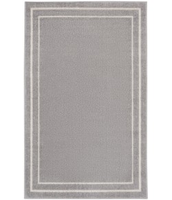 Nourison Essentials - Nre02 Grey Ivory Area Rug 3 ft. X 5 ft. Rectangle
