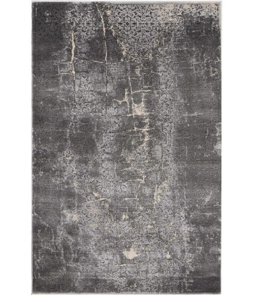 kathy ireland Home Heritage Area Rug KI353-Charcoal