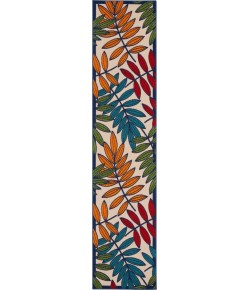 Nourison Aloha - Alh18 Multicolor Area Rug 2 ft. 3 X 10 ft. Rectangle