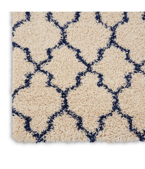 Nourison Amore Area Rug AMOR2-Ivory/Blue