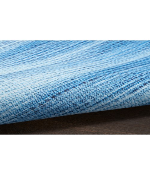 Nourison Vintage Home Blue VNH07 5 ft. X 7 ft. Rectangle Rug