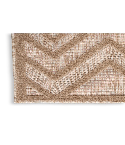 Nourison Versatile Natural Beige NRV01 2 ft. X 4 ft. Rectangle Rug