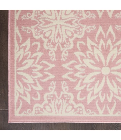 Nourison Jubilant Area Rug JUB06-Ivory/Pink