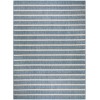 Nourison Positano Navy Ivory POS03 8 ft. X 10 ft. Rect. Rug