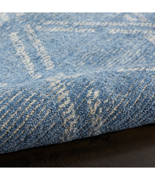 Nourison Venosa Area Rug VSN01-Blue/Ivory