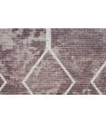Nicole Curtis Machine Washable Series 1 Mocha SR107 2 ft. 2 in. X 8 ft. Rectangle Rug