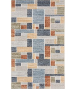 Nourison Astra Machine Washable Multicolor ASW09 2 ft. X 6 ft. Rectangle Rug