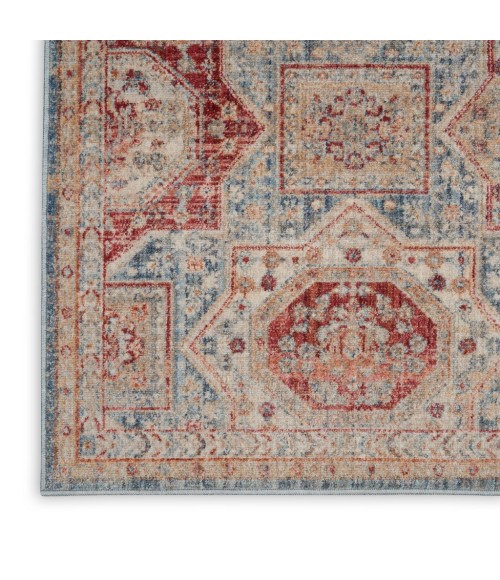 Nourison ENCHANTING HOME Area Rug Nourison Enchanting Home Runner Area Rug ENH02-Blue/Multicolor