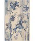 Nourison Somerset Area Rug ST18-Ivory/Blue