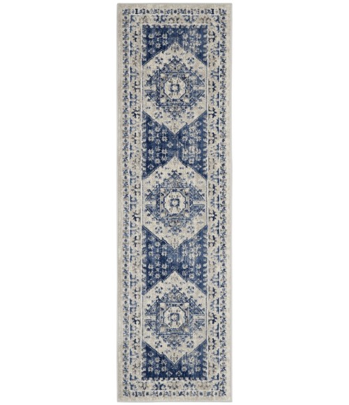 Nourison CYRUS Area Rug Nourison Cyrus Area Rug CYR05-Ivory Blue