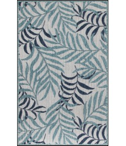 Nourison Garden Oasis Blue GOA01 3 ft. X 5 ft. Rectangle Rug