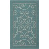 Nourison Home & Garden - Rs019 Light Blue Area Rug 2 ft. 3 X 3 ft. 9 Rectangle