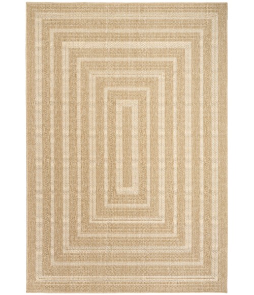 Nourison Tulum Taupe Ivory TLM04 6 ft. X 9 ft. Rect. Rug