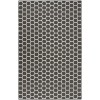 Nourison Reversible Indoor Outdoor Black RVB01 5 ft. X 7 ft. Rect. Rug