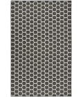Nourison Reversible Indoor Outdoor Black RVB01 5 ft. X 7 ft. Rect. Rug