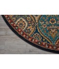 Nourison 2020 Area Rug Nourison 2020 Round Area Rug NR203-Multicolor