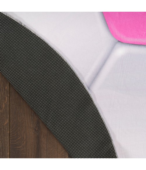 Nourison Home Imagination Pink IMA08 5 ft. Round Rug