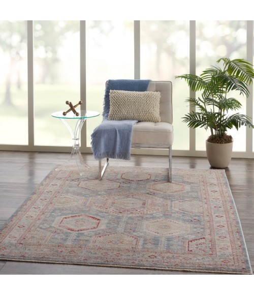 Nourison ENCHANTING HOME Area Rug Nourison Enchanting Home Area Rug ENH01-Light Blue Multi