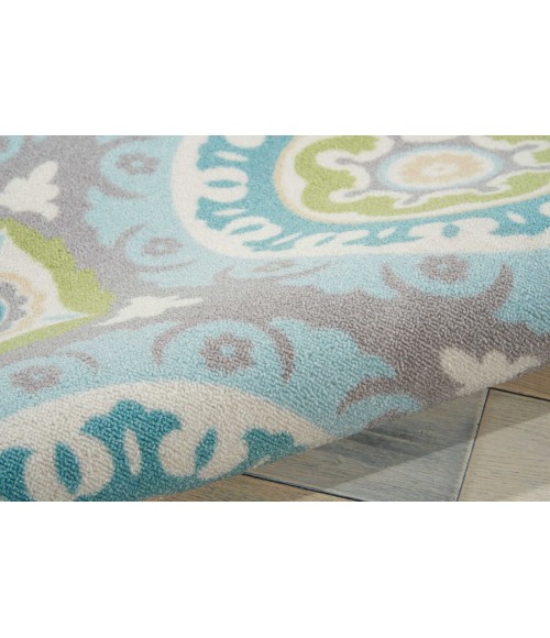 Nourison SUN N' SHADE Area Rug Waverly Sun N' Shade Area Rug SND16-Jade