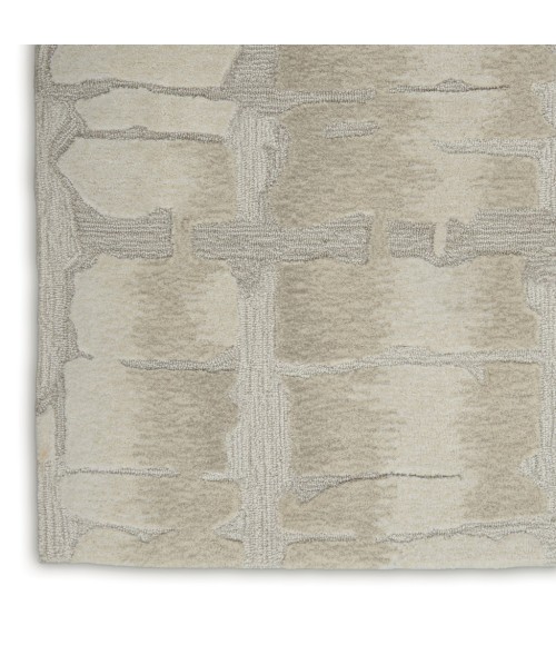 Nourison SYMMETRY Area Rug Nourison Symmetry Area Rug SMM04-Ivory/Beige