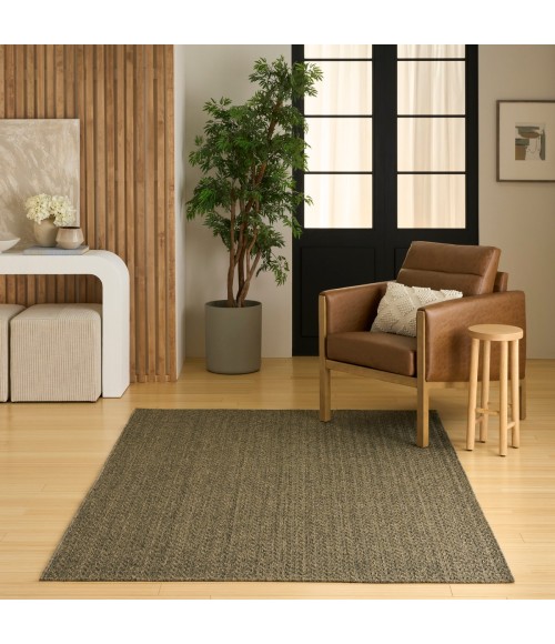 Nourison Tulum Olive TLM02 6 ft. X 9 ft. Rect. Rug