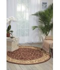 Nourison Somerset Round Area Rug ST02-Brown