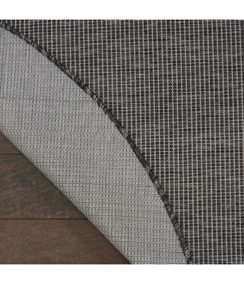 Nourison Positano Round Area Rug POS01-Charcoal