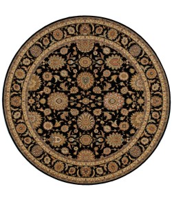 Nourison Home Living Treasures LI05 Black 7 ft. 10 in. Round Area Rug