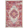 Nourison Passion - Psn03 Ivory Fushia Area Rug 22 X 34 Rectangle