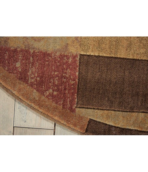 Nourison SOMERSET Area Rug Nourison Somerset Round Area Rug ST22-Multicolor
