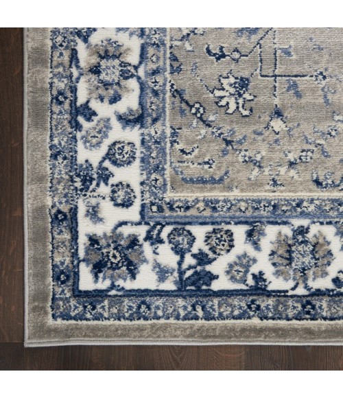 Nourison CYRUS Area Rug Nourison Cyrus Area Rug CYR02-Ivory/Navy