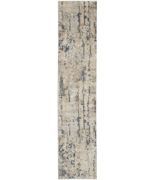 Nourison Quarry Beige Grey QUA01 8 ft. Rect. Rug