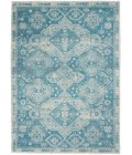 Nourison TRANQUIL Area Rug Nourison Tranquil Area Rug TRA13-Lt.Blue/Ivory