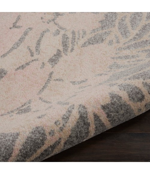 Nourison Tranquil Area Rug TRA08-Grey/Pink