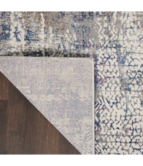Royal Terrace Area Rug Kathy Ireland Royal Terrace Area Rug KI47 Ivory/Multi 5'3" x 7'3"