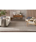 Nourison Reversible Indoor Outdoor Grey RVB01 8 ft. X 10 ft. Rectangle Rug