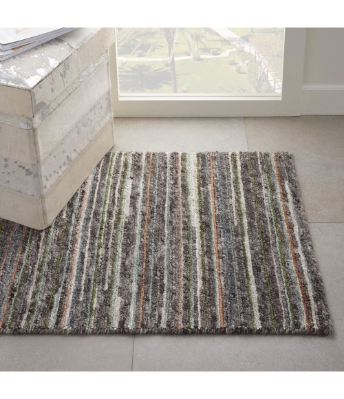 Nourison Plateau Area Rug PAE01-Grey/Green