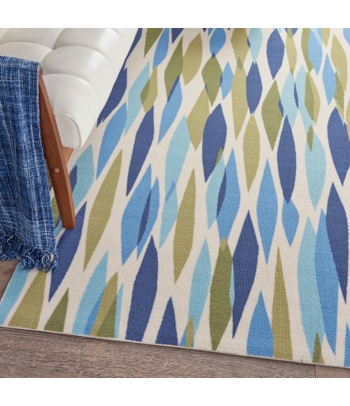 Waverly Sun N' Shade Area Rug SND01-Seaglass