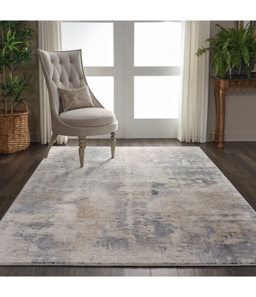 Nourison Rustic Textures Area Rug RUS05-Beige/Grey