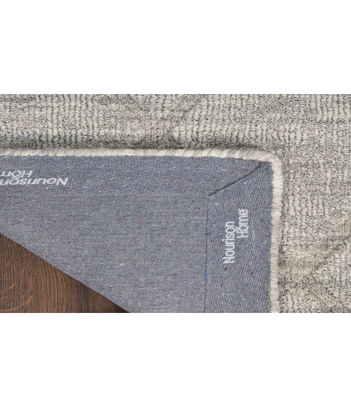 Nourison Wool Haven Grey WOH01 3 ft. 9 in. X 5 ft. 9 in. Rectangle Rug